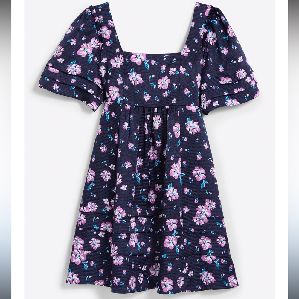Draper James Size XS Dottie Babydoll Dress in Zinnia